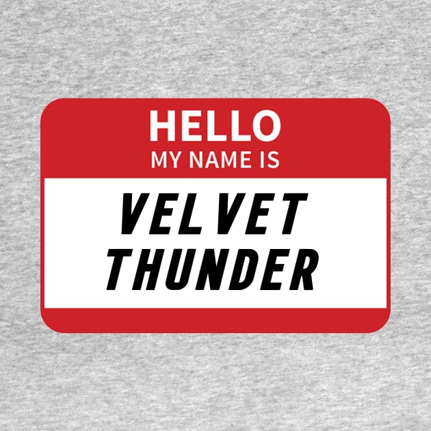 Velvet Thunder - Brooklyn 99 by Pretty Good Shirts